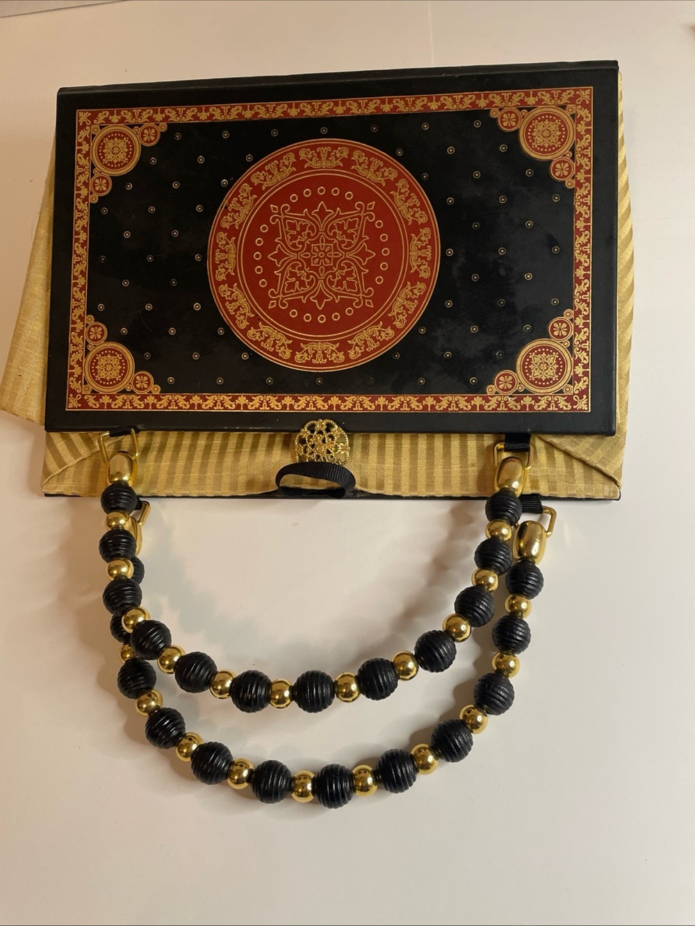 The Complete Works Of William Shakespeare Book Purse Handbag Beaded Handle - Picture 8 of 16